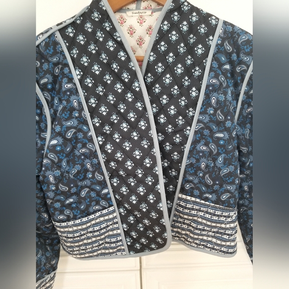 Beautiful reversible jacket oversized - Picture 7 of 14